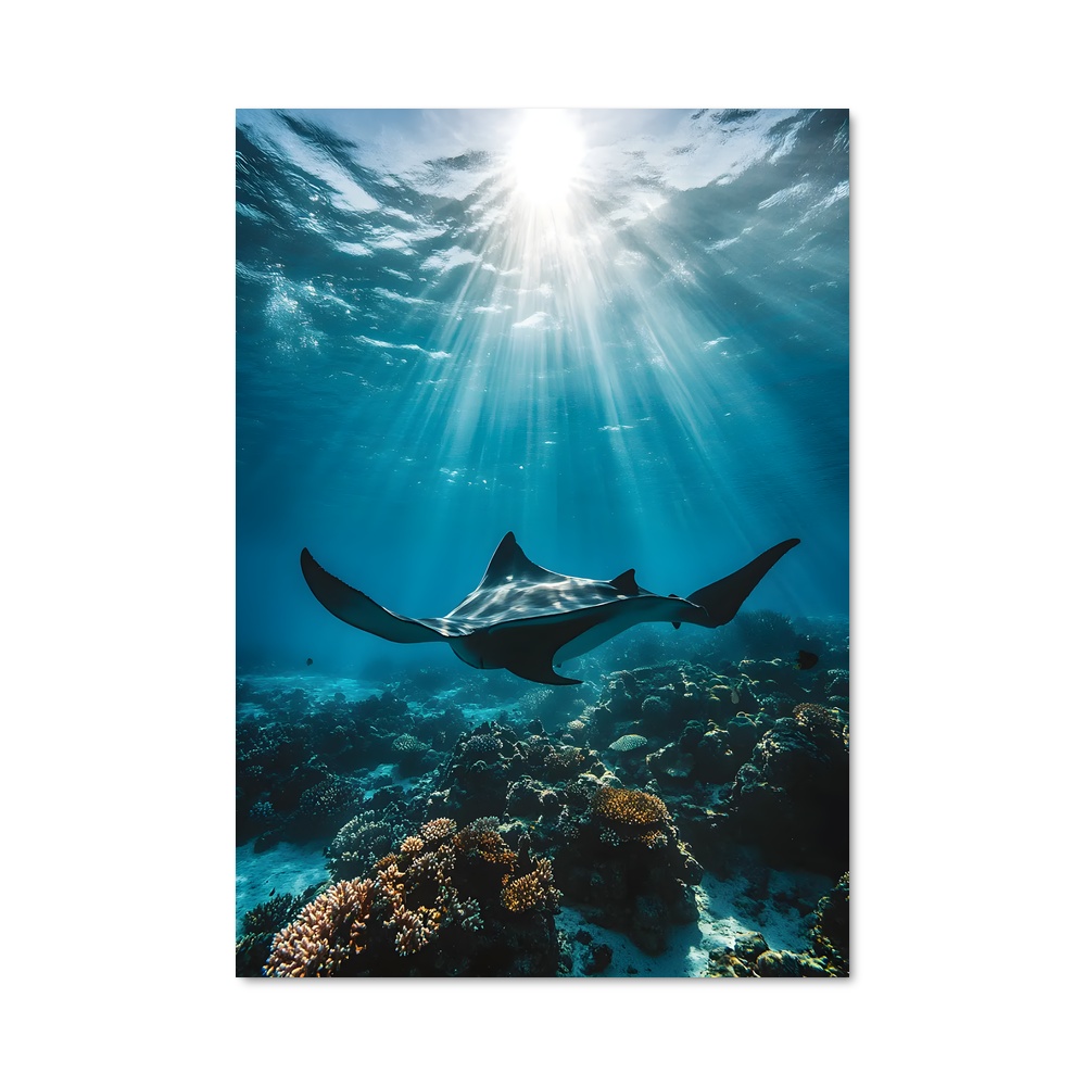Poster Maldives diving